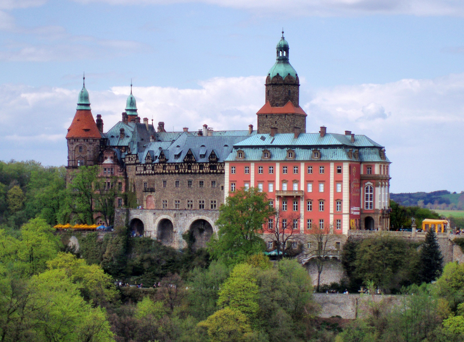 Zamek Książ - nowa opisana budowla