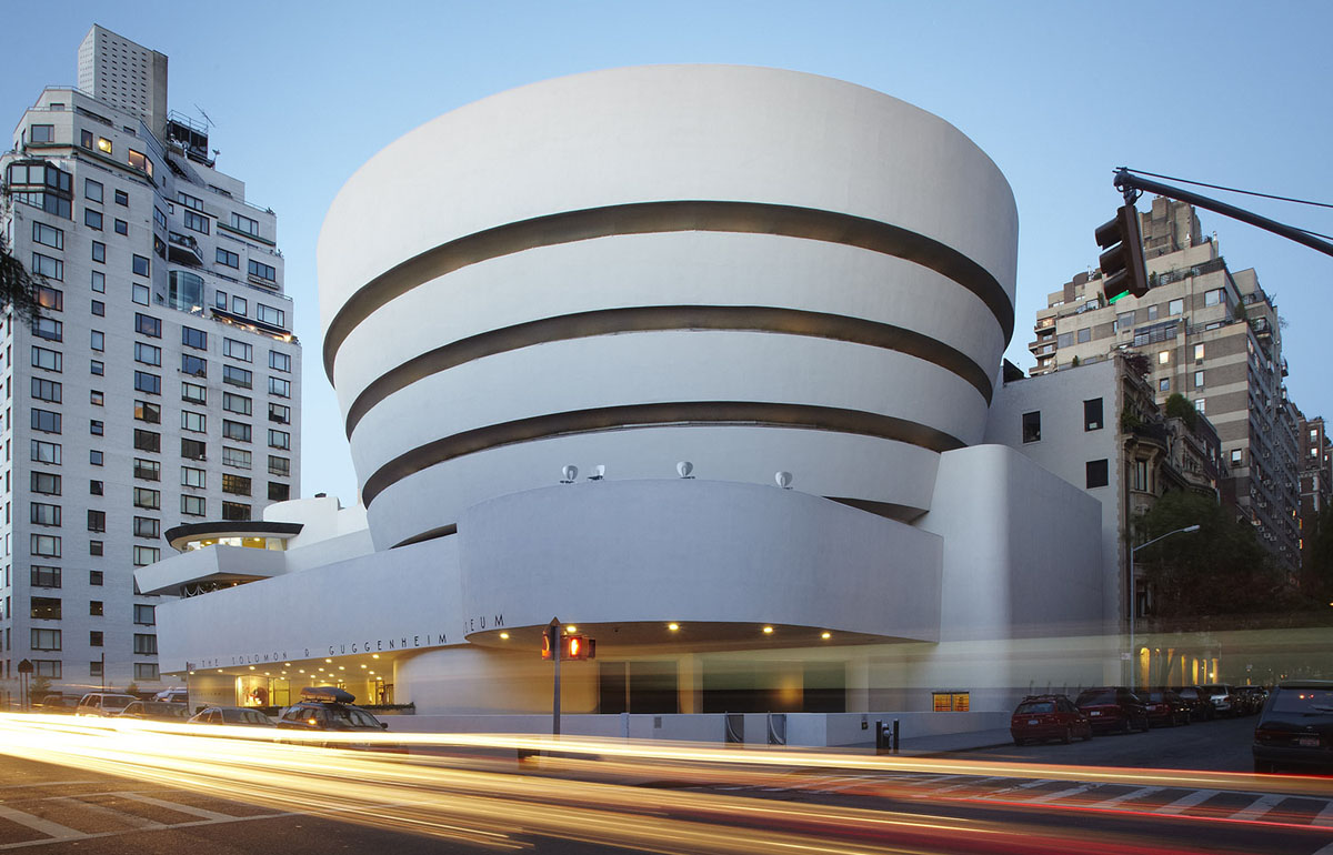 Guggenheim Museum w Nowym Jorku (USA) - muzeum projektu Frank ...