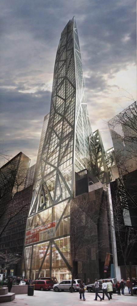 Jean Nouvel's project for a new skyscraper in New York