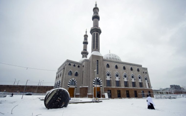 The largest mosque in Western Europe opened