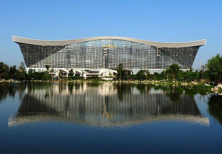 The largest building in the world was opened in China