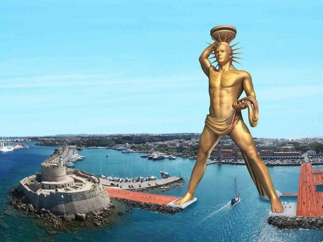 The Colossus of Rhodes will be rebuilt