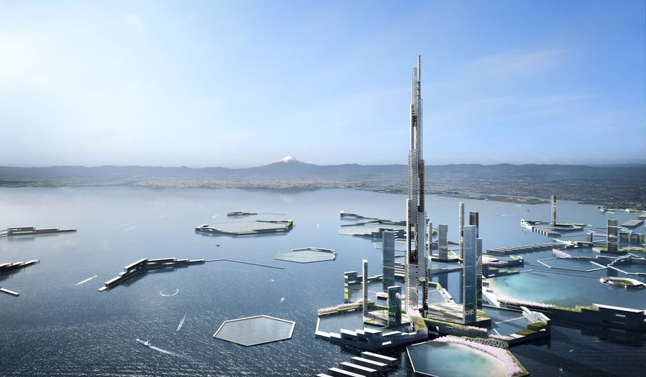 Sky Mile Tower - a skyscraper project with a height of 1700 meters