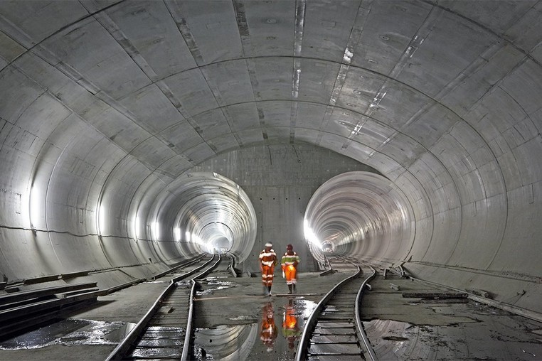 The longest railway tunnel in the world was opened