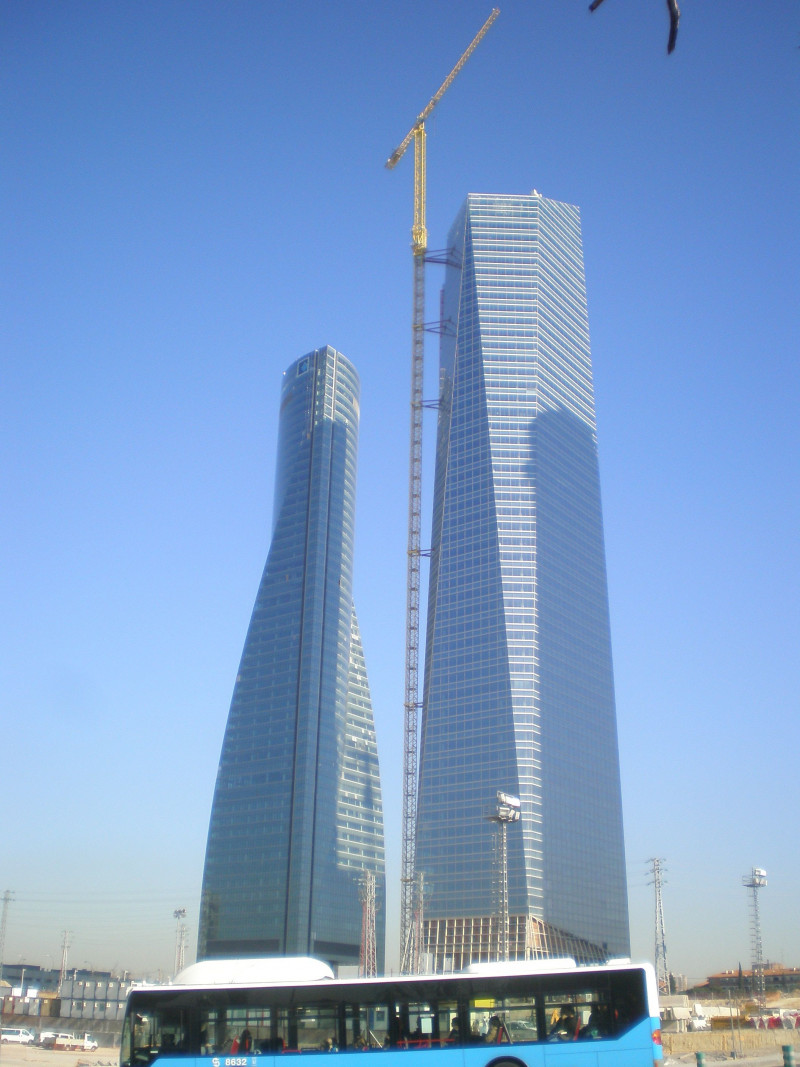 Madrid-quatro torres business area