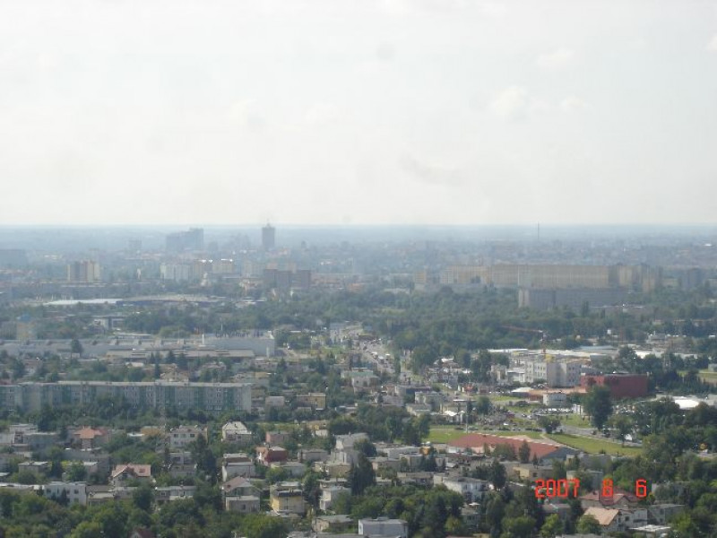 Poznań - widok z wieży RTV