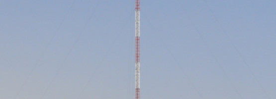Radio- und Fernsehmast in Olsztyn