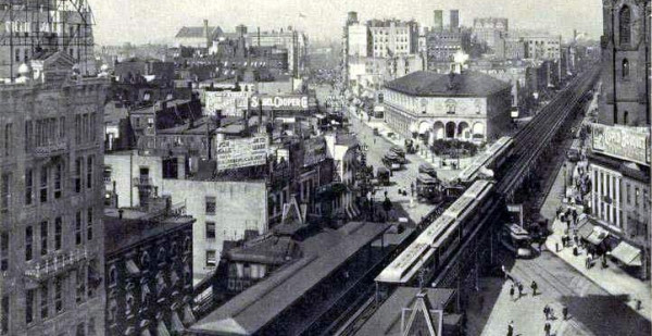 A collection of old photos of New York